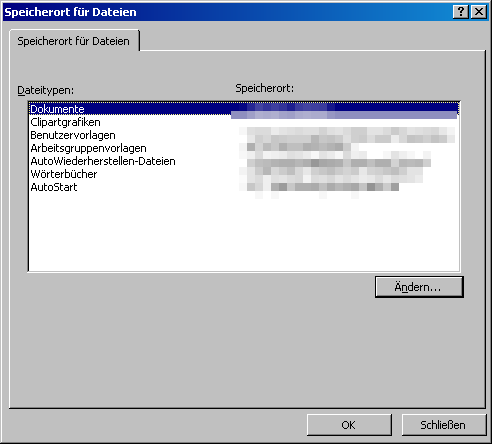 digital LABS - Speicherort der Vorlagen in Office 2007